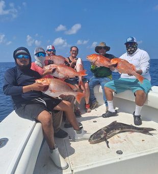 Red Snapper Excitement In Galveston!